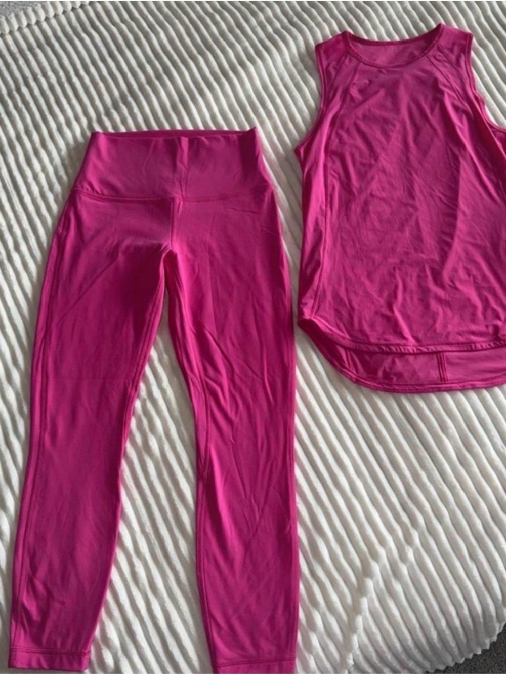lululemon athletica Hot Pink High-Rise Women's Leggings
